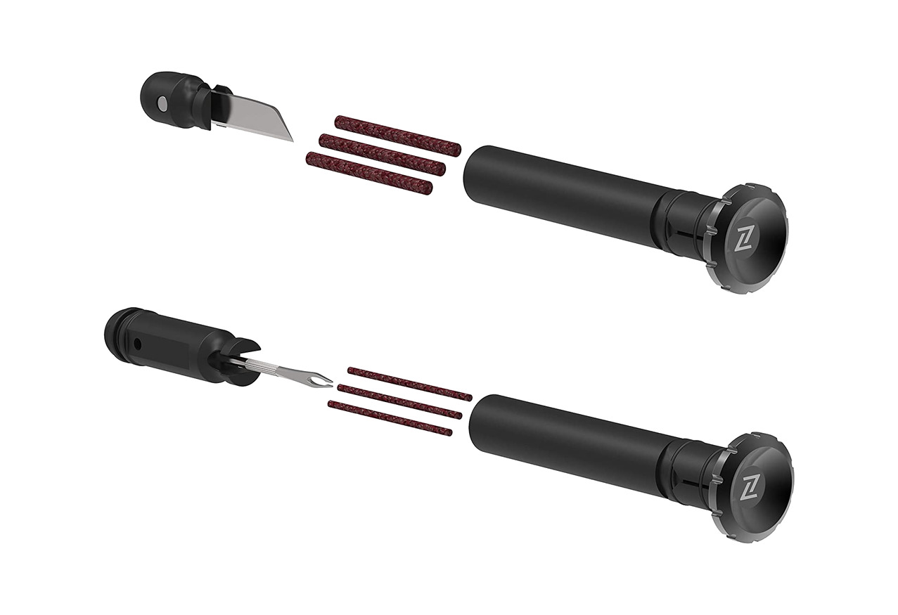 kit mechas reparacion para guardar en interior de manillar z bar tubeless