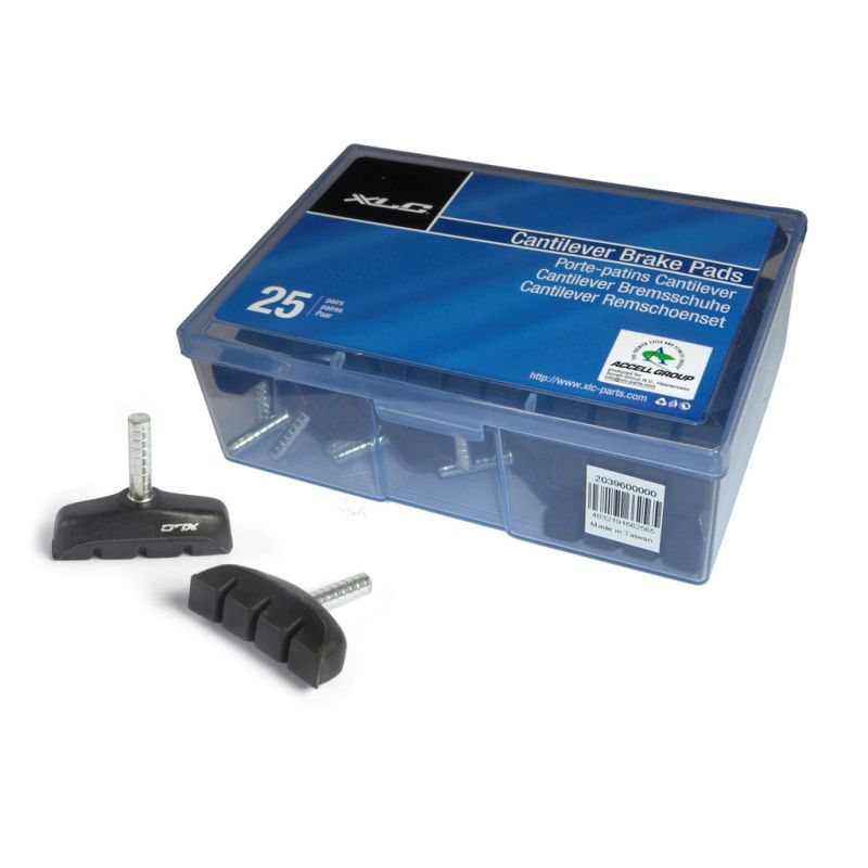 kit zapatas freno caja con 25u cantilever 53mm bs-c01