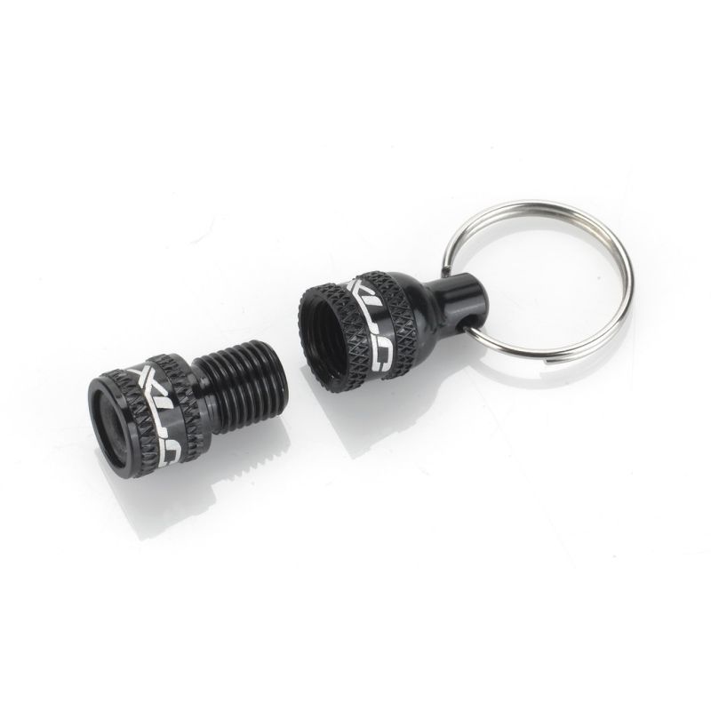 llavero con adaptador valvula presta/stand pu-x07