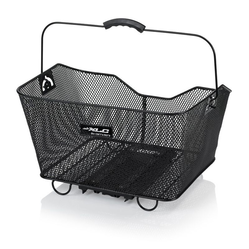 cesta trasera para portabultos xlc con placa de adaptación incluida