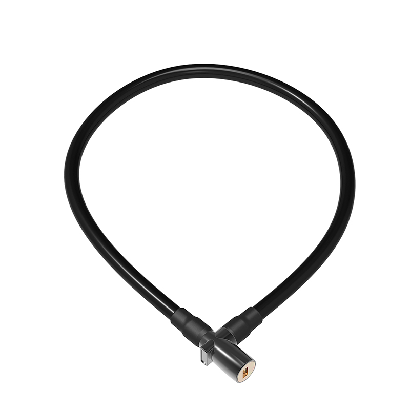 candado antirrobo espiral neon light 120 cm x 8 mm