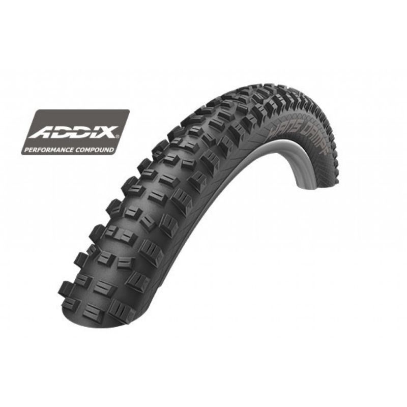 cubierta neumatico hans dampf 29x2.35 hs491 tubeless ready addix twinskin plegable negro 60-622