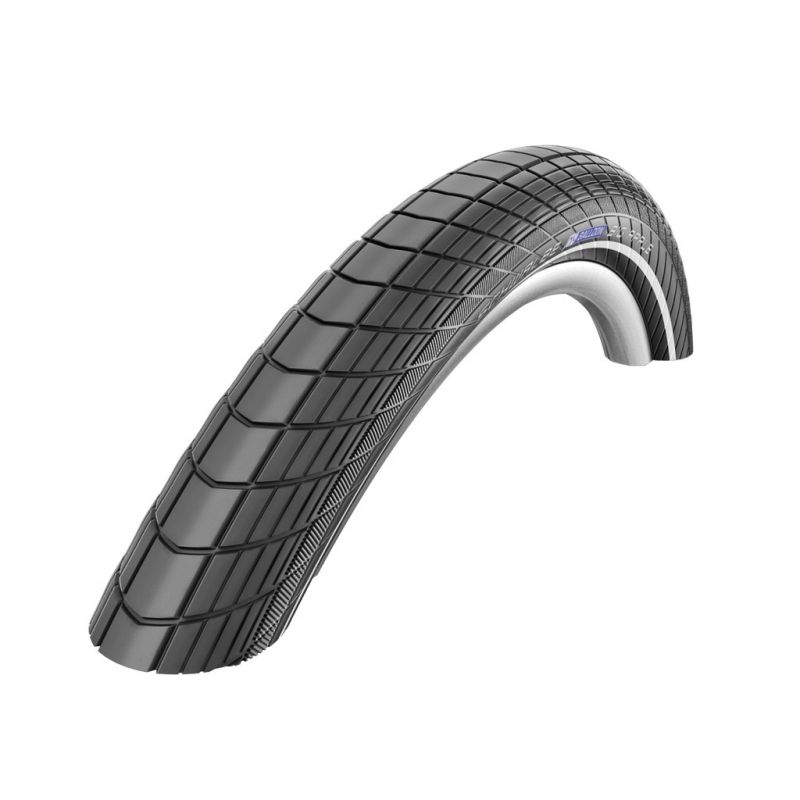 PNEU BIG APPLE 28x2.35 RACE-GUARD HS430 LITESKIN RIGIDA NEGRO CON REFLECTANTE 60 - Photo 1/1
