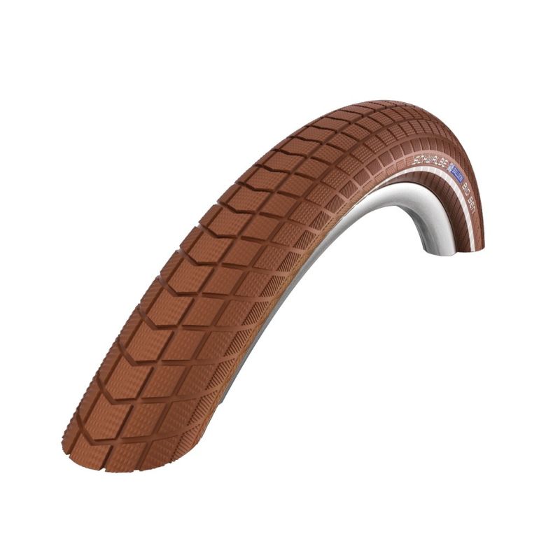 cubierta neumatico little big ben 28x1.50/700x38c k-guard active hs439 twinskin rigida marron 40-622