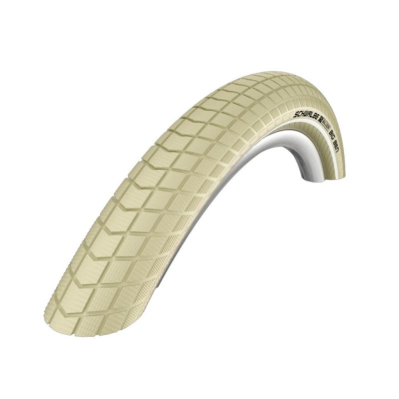 cubierta neumatico little big ben 28x1.50/700x38c k-guard active hs439 twinskin rigida crema 40-622