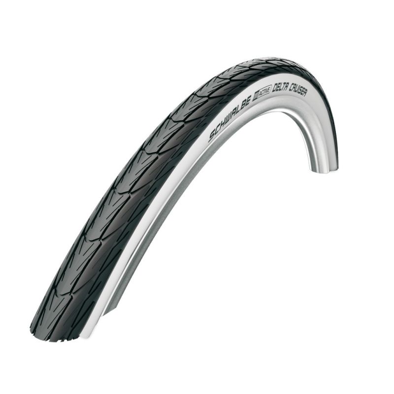REIFEN DELTA CRUISER 24x1 3/8 JUNIOR K-GUARD HS392 RIGIDA NEGRO/BLANCO 37-540 - Bild 1 von 1
