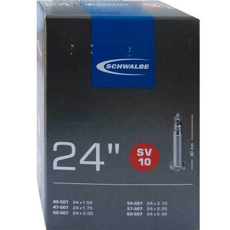 Schwalbe Cámara de Aire - No. 10 - 24" | SV 60mm