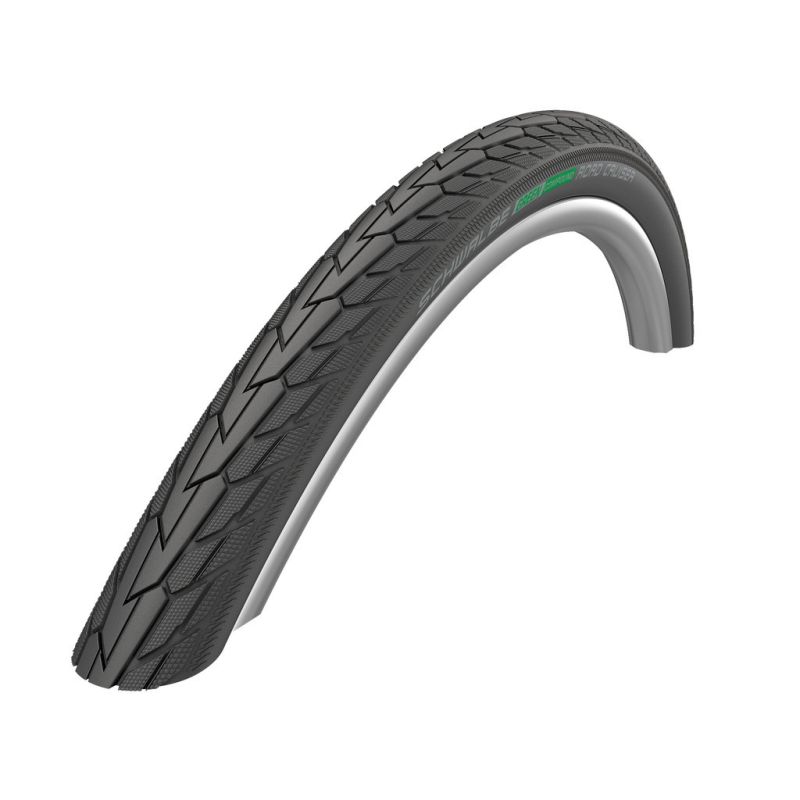 cubierta neumatico road cruiser 24x1.75 k-guard green compound hs484 twinskin rigida negro refl. 47-507