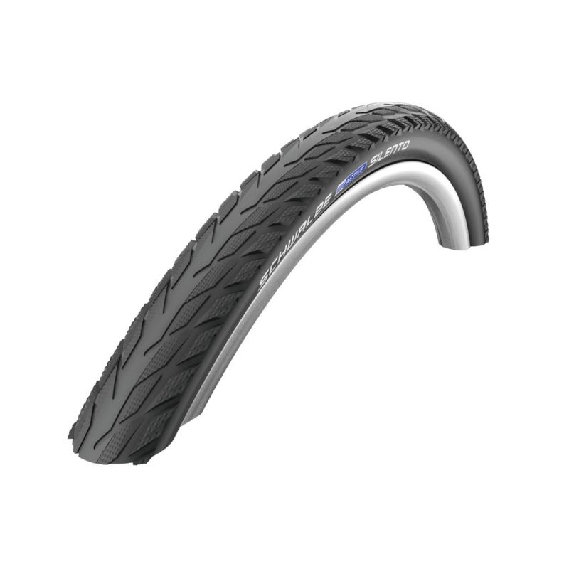 cubierta neumatico silento 28x1.60/700x35c k-guard hs421 liteskin rigida negro con reflectante 42-622