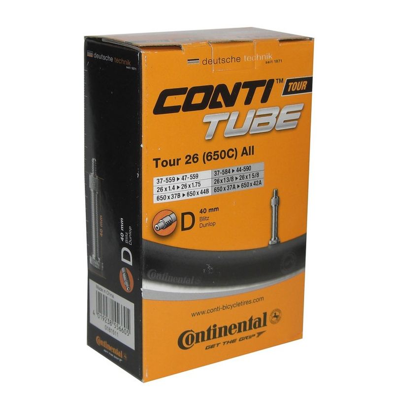 camara de aire para bicicleta 26x1 1/8-1.75' tour 40mm