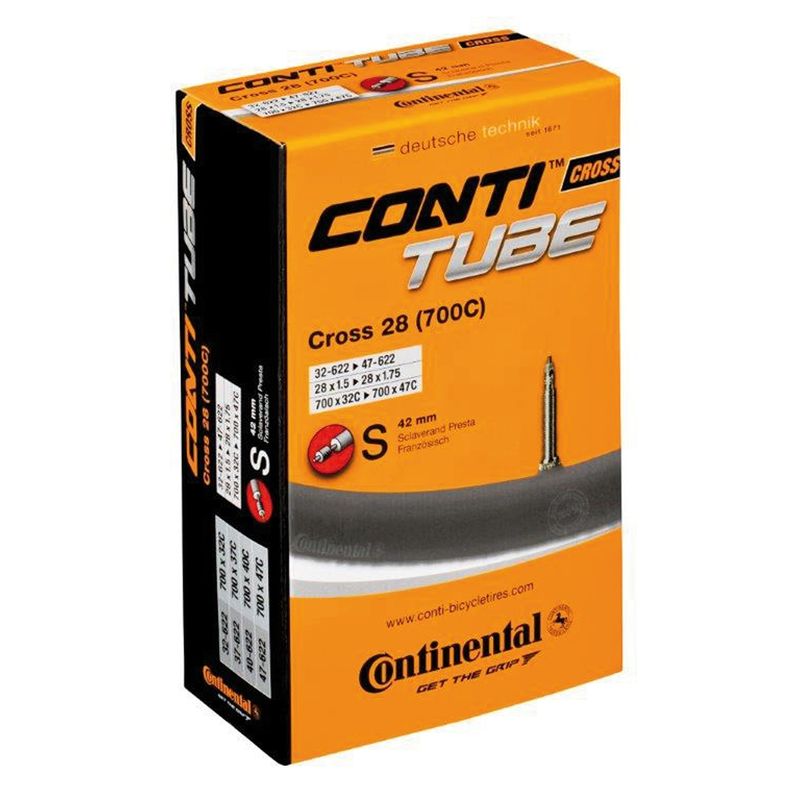 camara de aire para bicicleta 700x32/47c cross 42mm