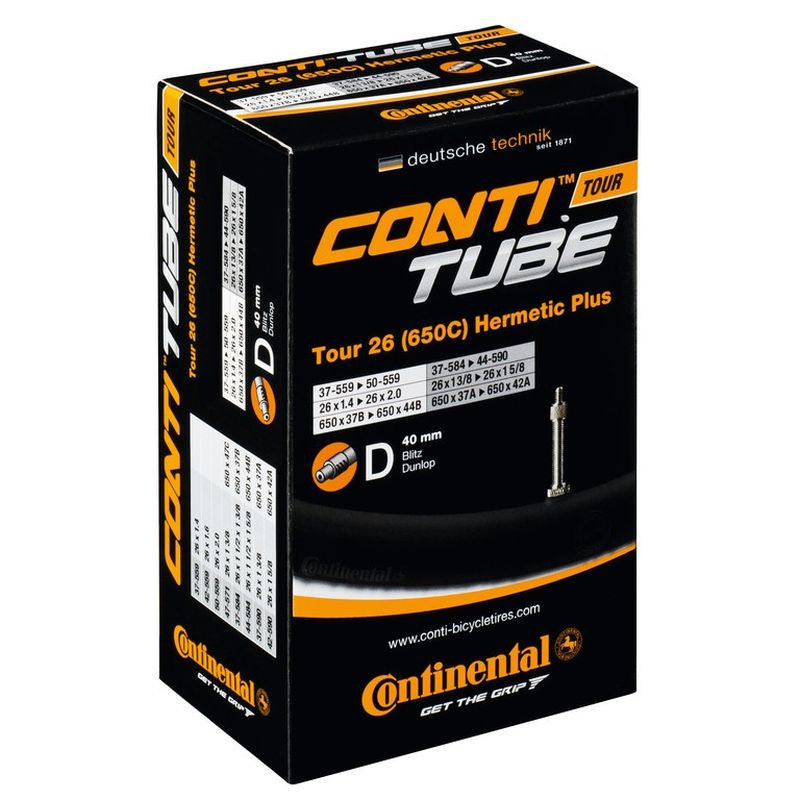 camara de aire para bicicleta 26x1 1/8-1.75'tour hermetic 40mm