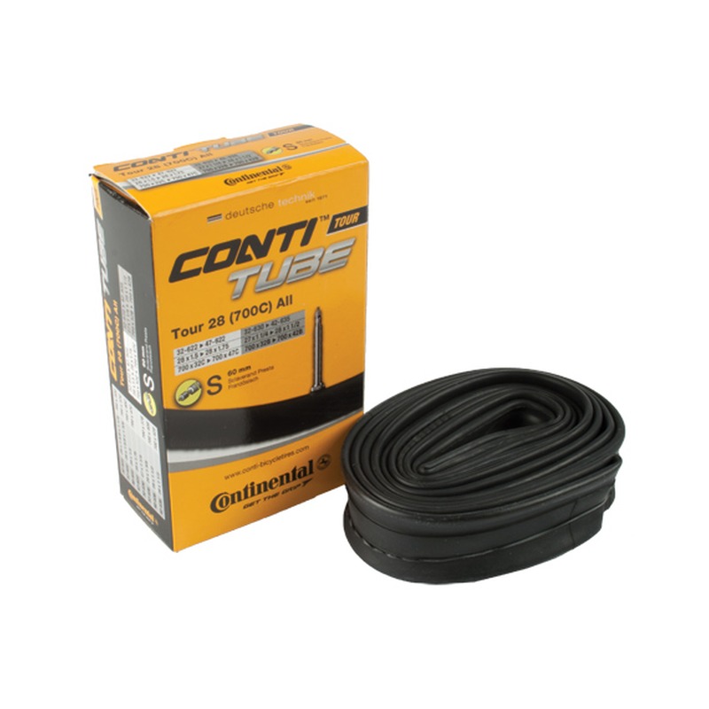 CONTINENTAL Camara de aire para bicicleta 28x1 1/4-1.75' TOUR 52MM - Imagen 1 de 1