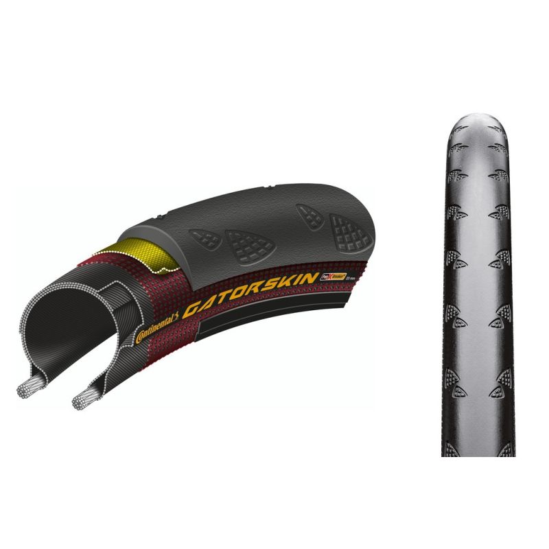 cubierta neumatico gatorskin 700x28c skin rigida negro 28-622