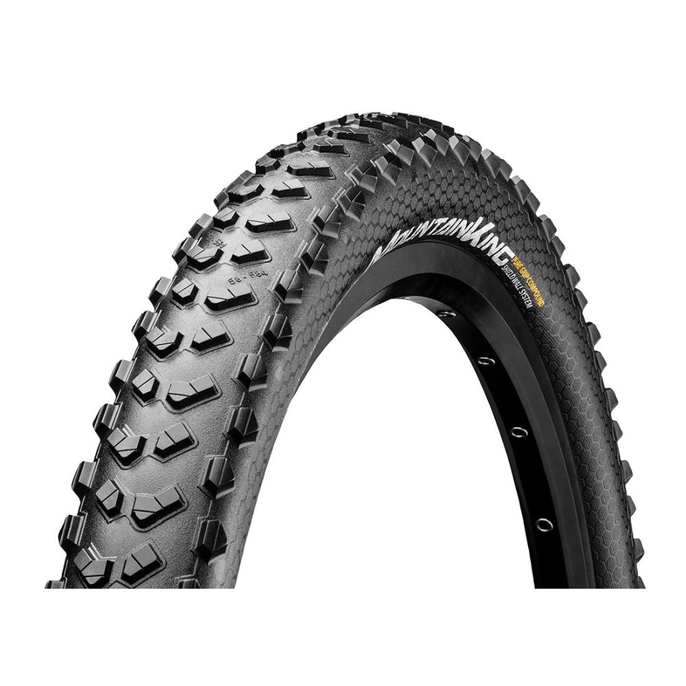 cubierta neumatico mountain king 26x2.30 skin shieldwall tubeless ready plegable negro 58-559