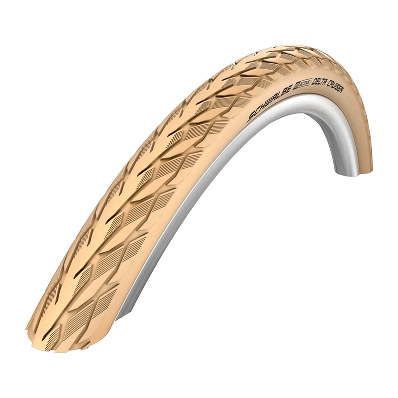 cubierta neumatico delta cruiser plus 28x1.40 punctureguard rigida crema 37-622