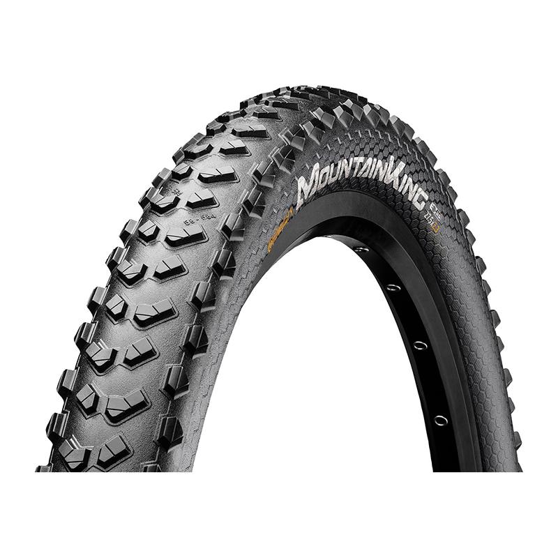 Neumático de montaña CONTINENTAL MOUNTAIN KING 26x2.30 con cubierta rígida negra - Imagen 1 de 1