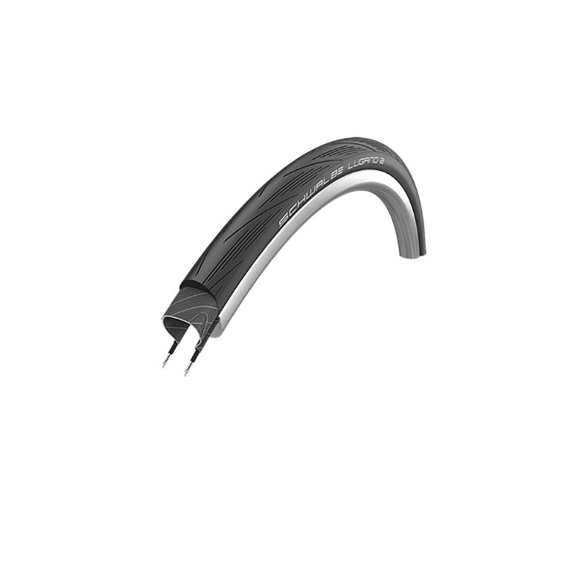cubierta neumatico lugano ii endurance 700x25c reforzada rigida negro 25-622