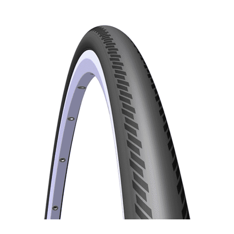 cubierta neumatico arrow racing pro 700x28c weltex plegable negro