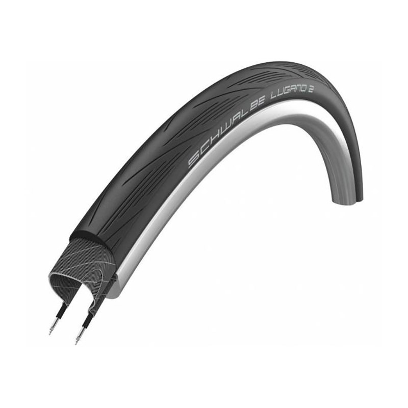cubierta neumatico lugano ii 700x25c k-guard pleg
