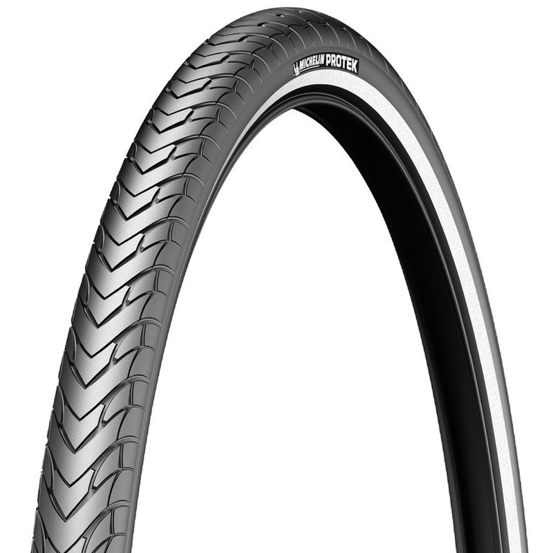 cubierta neumatico protek 26x1.85 acces line rigida negro reflectante 47-559