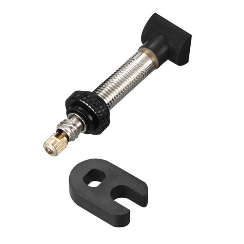 valvula tubeless universal para ruedas mtb incluida llave