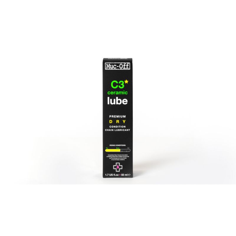 aceite lubricante cadena bicicleta para clima seco c3 bio ceramic lube premium dry