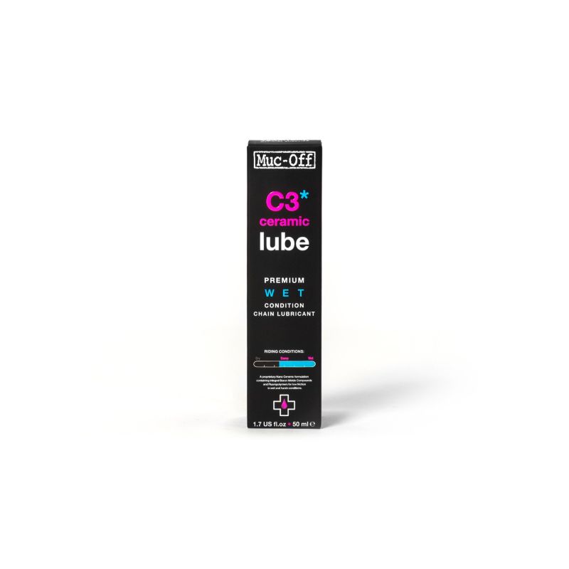 aceite lubricante cadena bicicleta para clima humedo c3 ceramico ceramic lube prmium wet