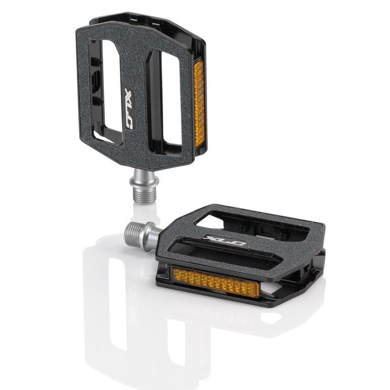 XLC Fahrradplattformpedale PD-M21 ALUMINIO NEGRO 316G 