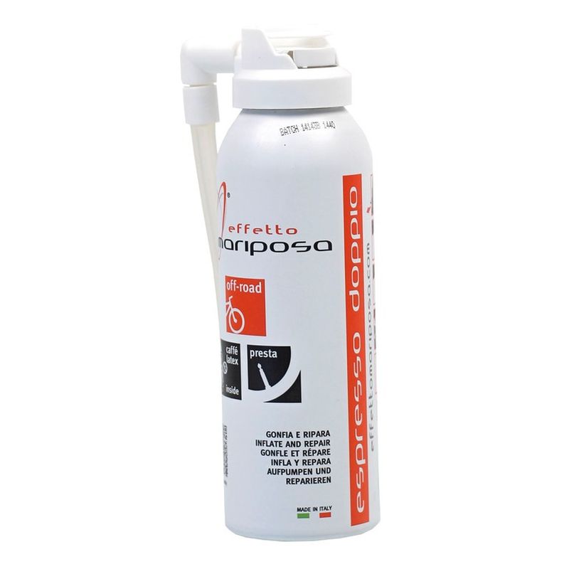 spray reparacion pinchazos effeto mariposa espresso doppio