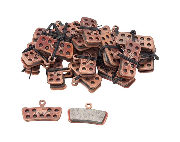 juego de soportes pastilla acero sinterizado guide/trail (20 pairs)
