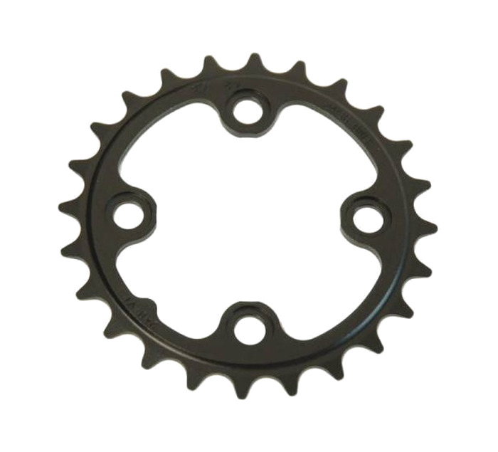 plato para bicicleta aluminio 4 agujeros mtb 64 bcd 9/10v 3 mm offset