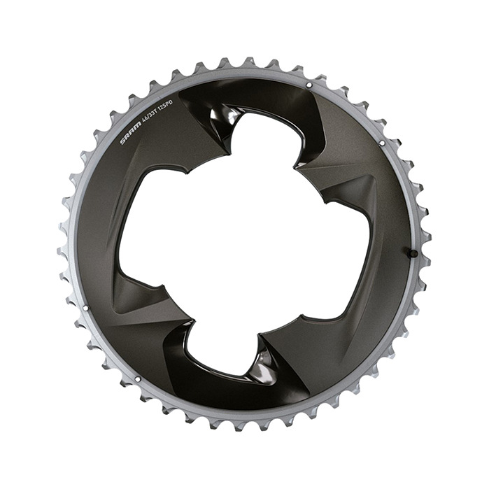 plato para bicicleta con pin de cadena force 107 bcd 2x12v
