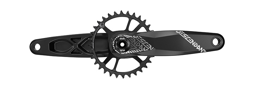 juego de bielas y plato aluminio sin cazoletas sram x-sync2 descendant 6k eagle dub boost direct mount 12v 175 mm