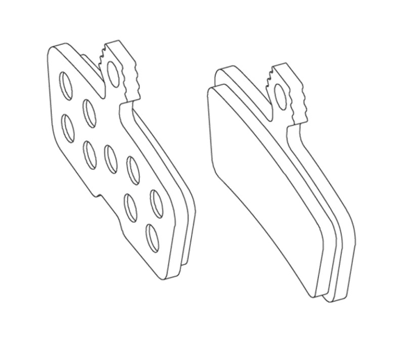juego pastillas freno avid code bt (20 pairs)