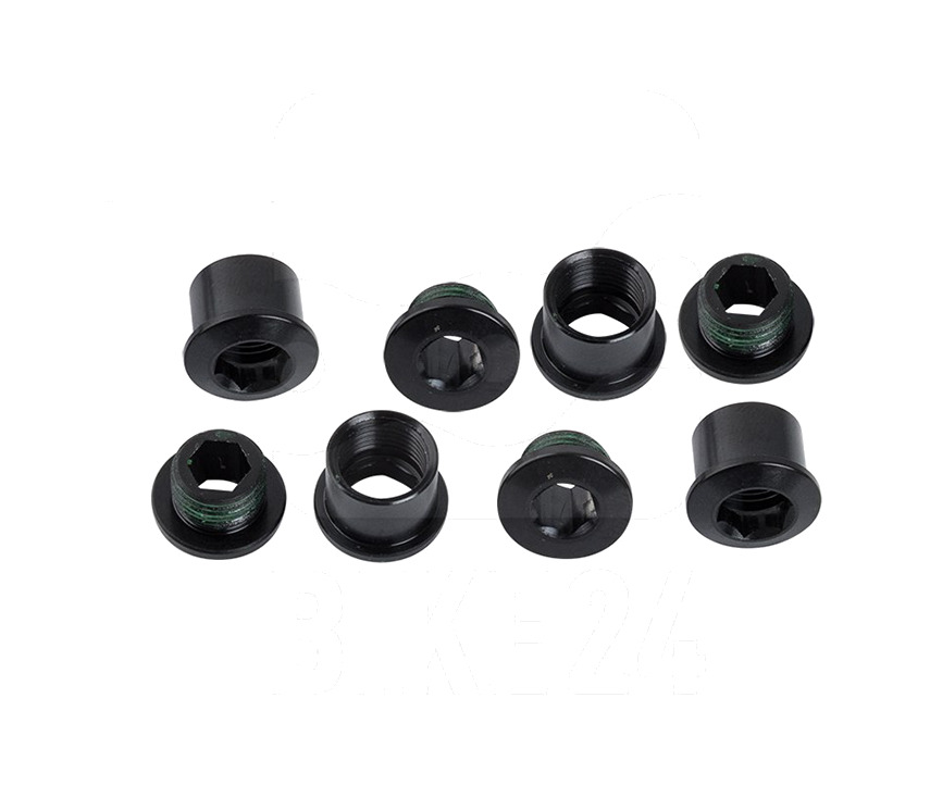 kit 4 tornillos de plato 1 velocidad y protector cadena aluminio