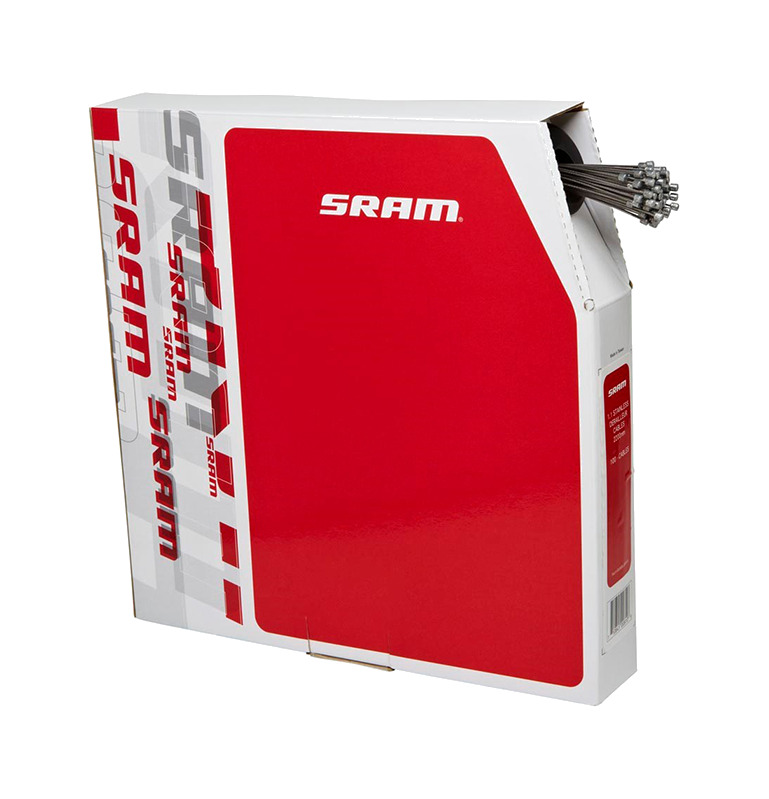 caja cables cambio carretera  mtb 1.1 mm 2200 mm (100u)
