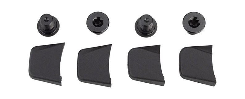 kit tornillos de plato 4 brazos aluminio  red/force axs 1x