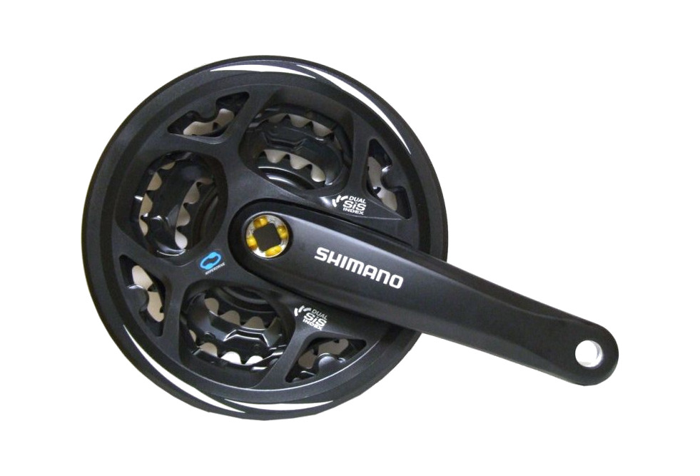 juego de bielas y platos 4 brazos con proteccion fc-m311 170 mm