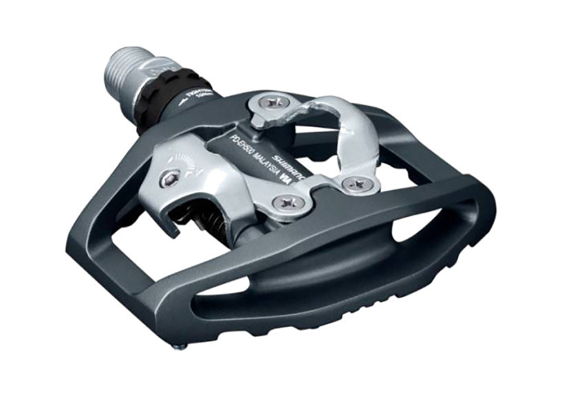 pedales bicicleta fijacion 1 cara sin reflectante spd pd-eh 500