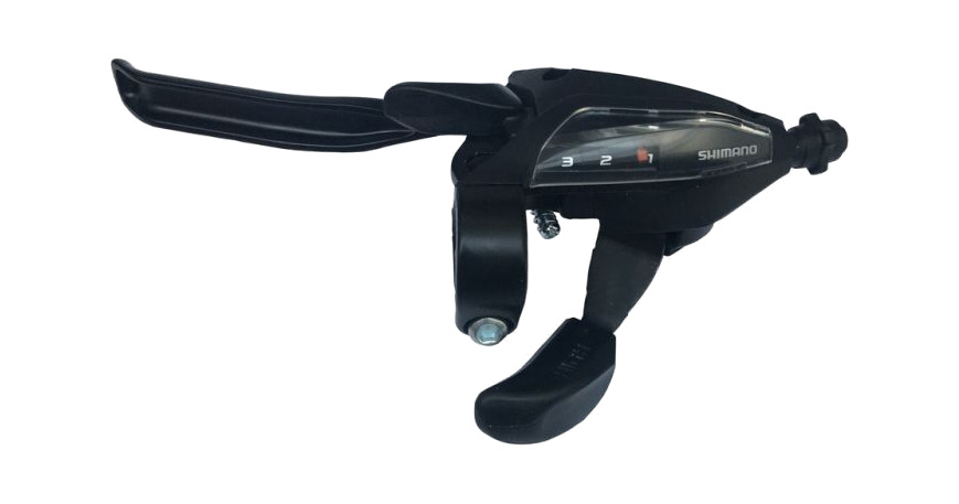 maneta freno/cambio 4 dedos st-ef500 v-brake 3v 1800 mm