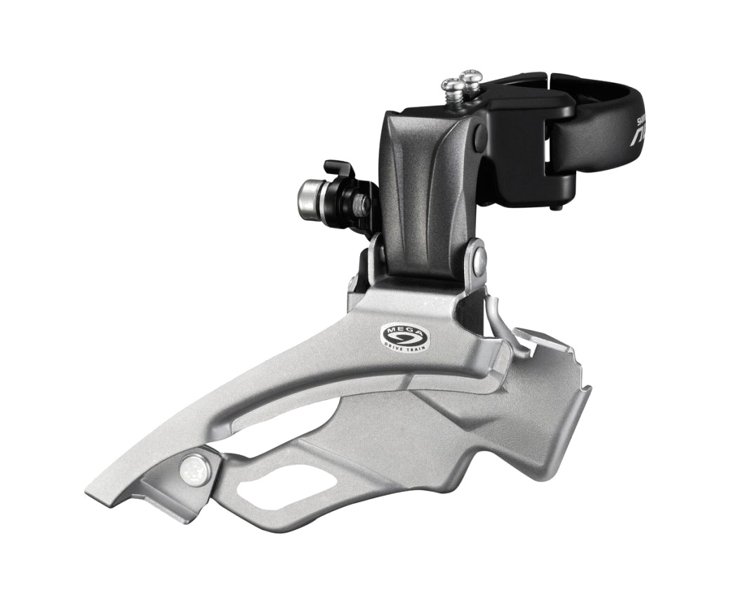 SHIMANO DERAGLIATORE DOWN-SWING DUAL PULL FD-M371 66-69º 34.9/31.8/28.6 MM - Foto 1 di 1