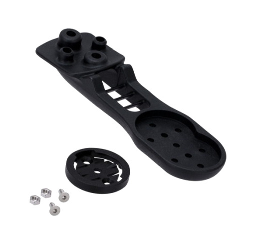 kit soporte cuentakilometros ciclocomputador para manillar metron 5d acr