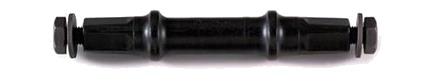 eje cartucho de pedalier cuadrado  122 mm (10u)