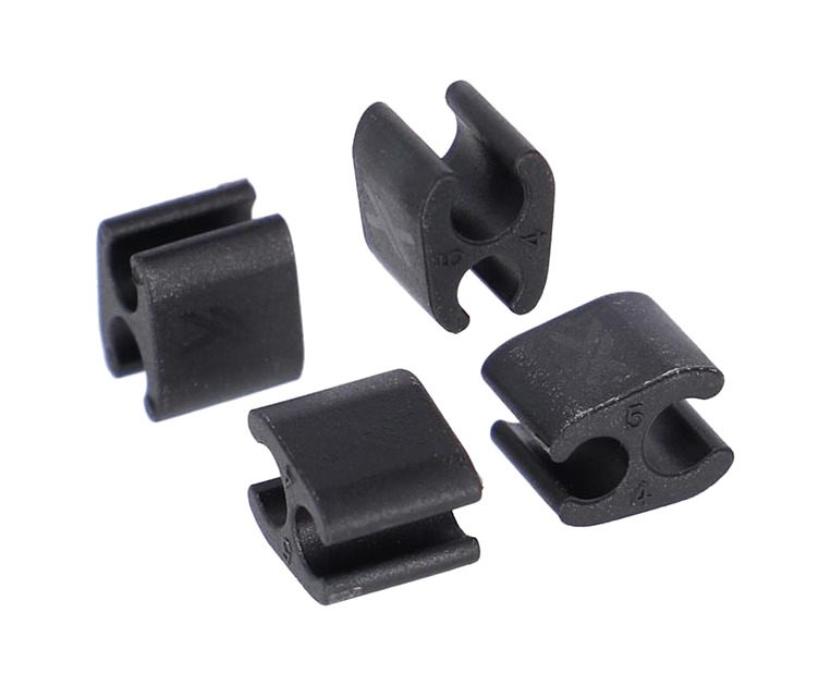 kit clips para cable funda 5 mm  br-x119 4 mm (4u)