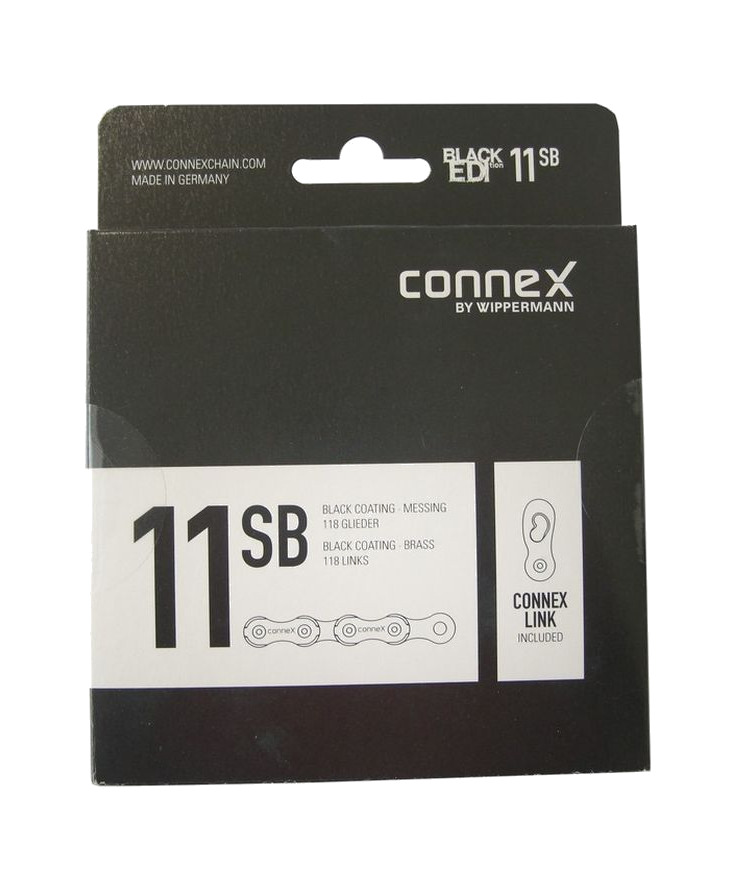 cadena bicicleta 118 eslabones conne x 11/128 5.6mm 11-v
