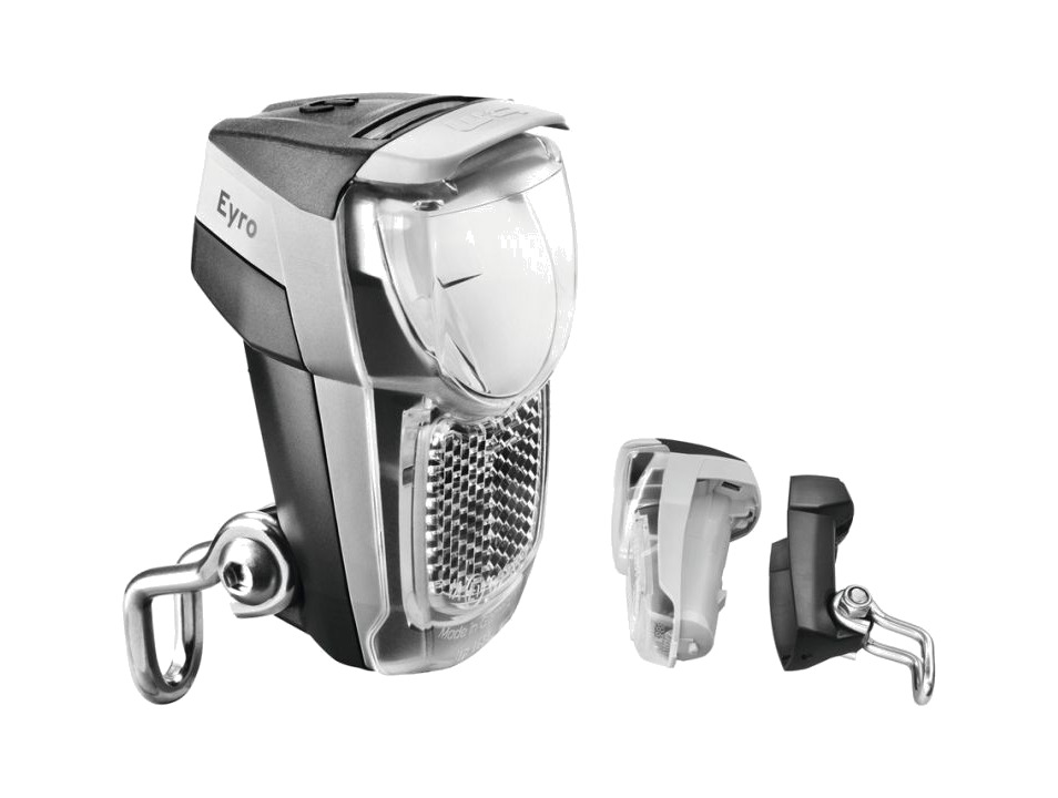 luz delantera a bateria lumotec iq eyro 30 lux