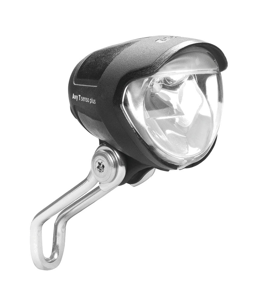 luz delantera buje dinamo con interruptor+luz posicion lumotec iq avy n plus 30 lux