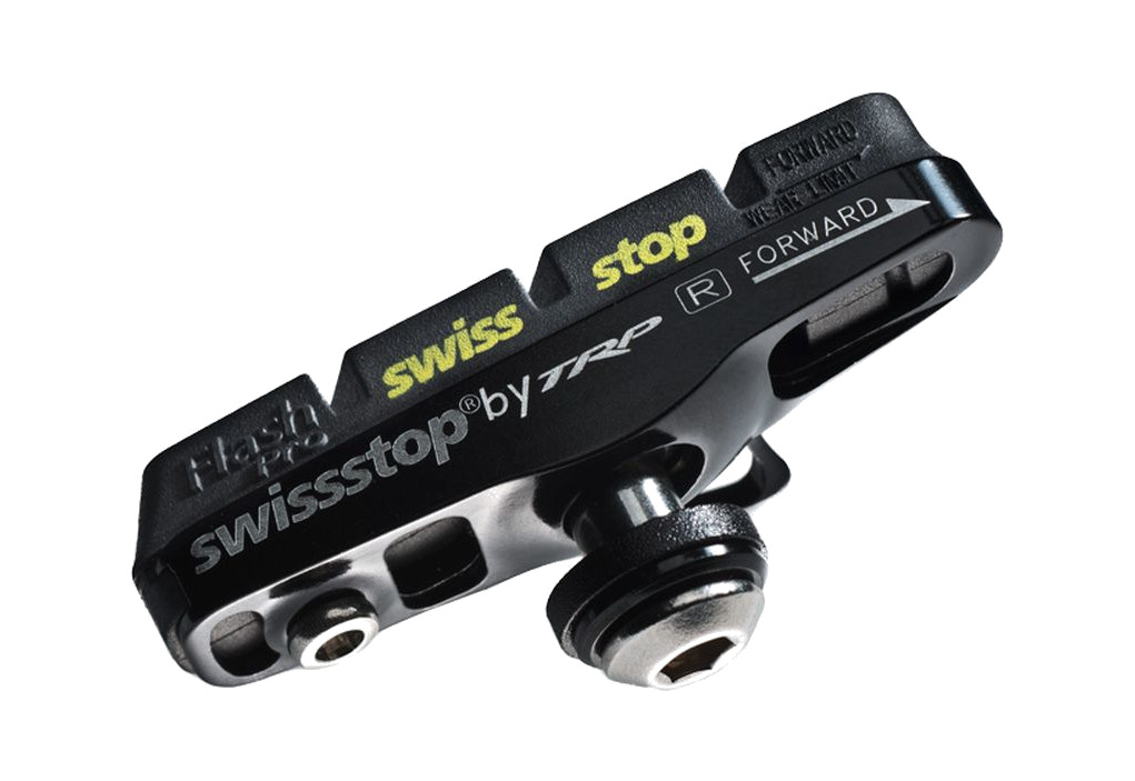 kit de 2 porta zapatas para llantas de carbono  full flashpro prince sram/shimano