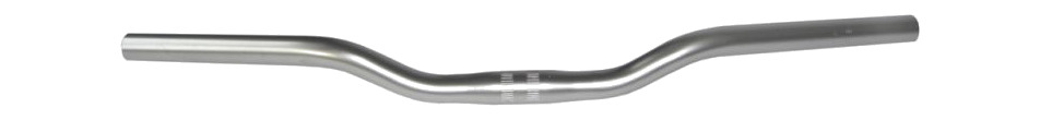 manillar bicicleta 25.4 altura acero city 620 mm 32 mm 14º